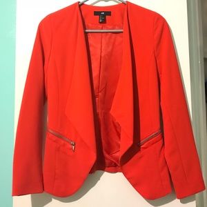 Red blazer